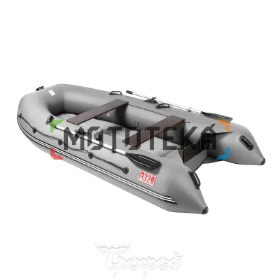 Лодка ПВХ Тонар Алтай А320 LUXE серый, НДНД, опц.