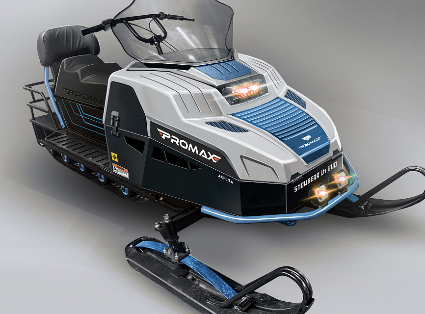 Снегоход Promax (Промакс) YAKUT LONG 500 2.0 4T 22 л.с Хаки (машинокомплект)