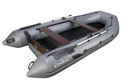 Лодка ПВХ Admiral (Адмирал) 360 НДНД - серая