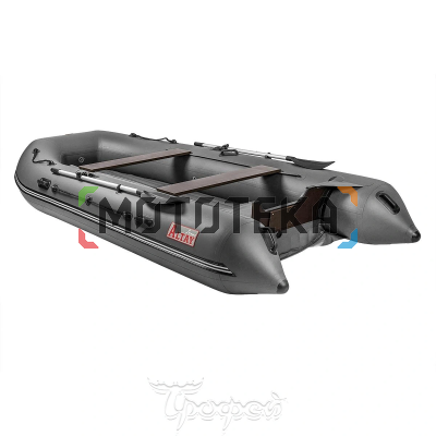 Лодка ПВХ Тонар Алтай А380 (серый, НДНД)