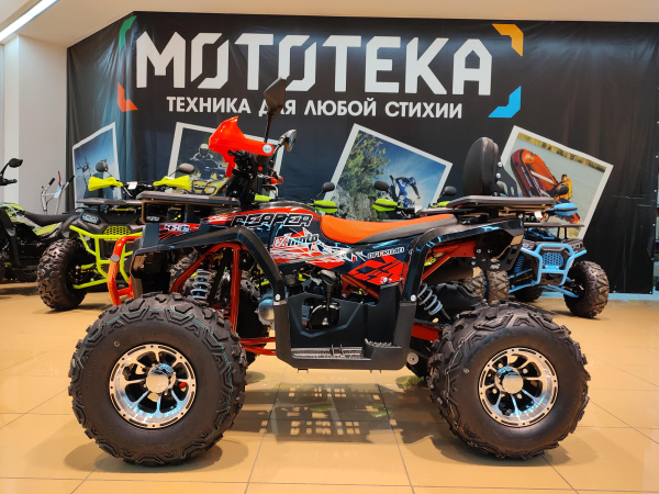 Квадроцикл детский FXMOTO (ФХМото) REAPER PRO 125 красный (машинокомплект) | Мототека