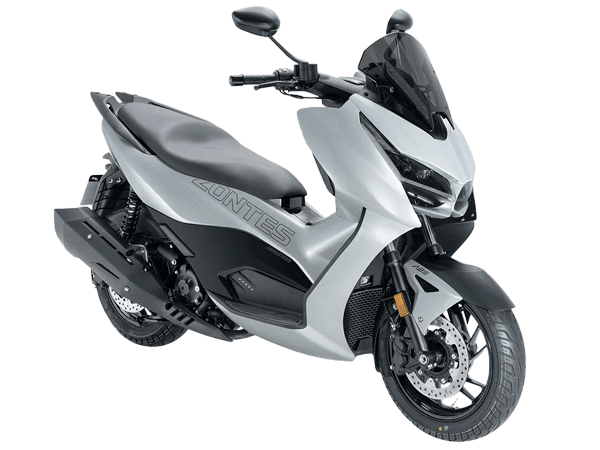 Скутер Zontes (Зонтес) ZT350 - D (ZT1P77MP EFI) 15/14 серый с ПТС | Мототека
