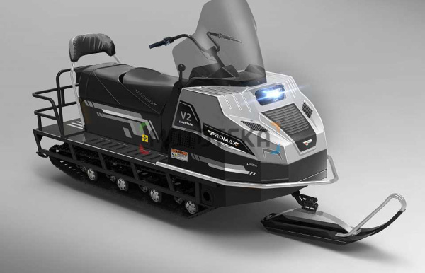 Снегоход Promax (Промакс) SNOWBEAR V3 650 2T Белый камуфляж (машинокомплект) | Мототека