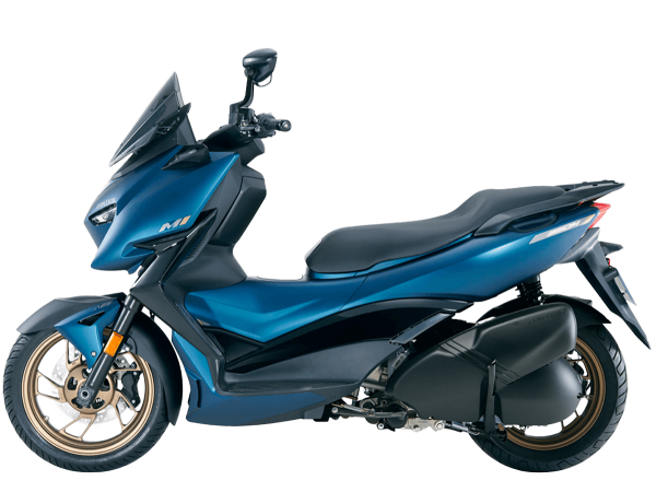 Скутер Zontes (Зонтес) ZT350 - M (ZT1P77MP EFI) 15/14 синий матовый с ПТС | Мототека