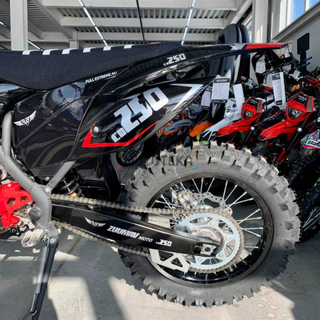 Мотоцикл кроссовый / эндуро Zuumav (Зуумав) K7 FX 250 (CR - 250 CB) чёрный/красный - купить с доставкой, по выгодной цене в интернет-магазине Мототека