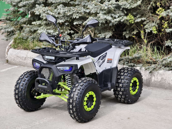 Квадроцикл детский R - MOTO (Р - Мото) Lion 125 AR lite белый (машинокомплект) | Мототека