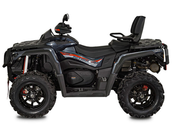 Квадроцикл AODES (Аодес) Pathcross ATV650L EPS LCD двухместный серый с ПСМ | Мототека