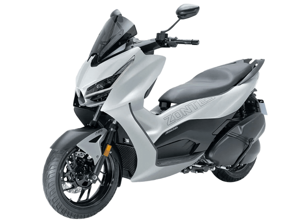 Скутер Zontes (Зонтес) ZT350 - D (ZT1P77MP EFI) 15/14 серый с ПТС | Мототека