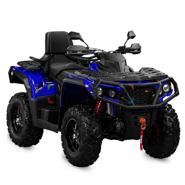 Квадроцикл AODES (Аодес) Pathcross ATV650L EPS LCD двухместный синий с ПСМ | Мототека