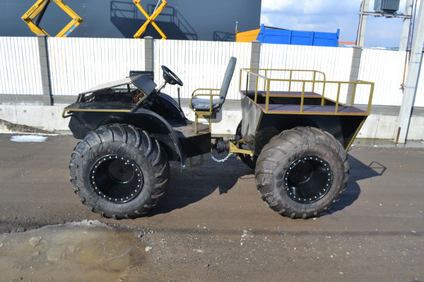 Вездеход Тайга 4x4 комплектация БЕЗ ЦЕПЕЙ (Вариатор, ОИ-25, 18 л.с.) | Мототека