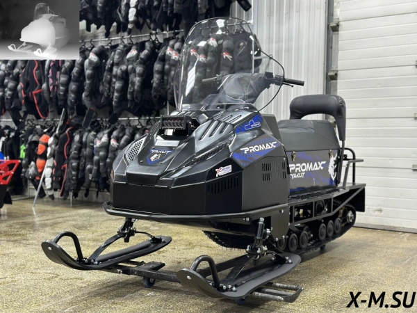Снегоход PROMAX (Промакс) YAKUT 2.0 R/К 500 LONG 29 л.с. синий/чёрный (машинокомплект) | Мототека