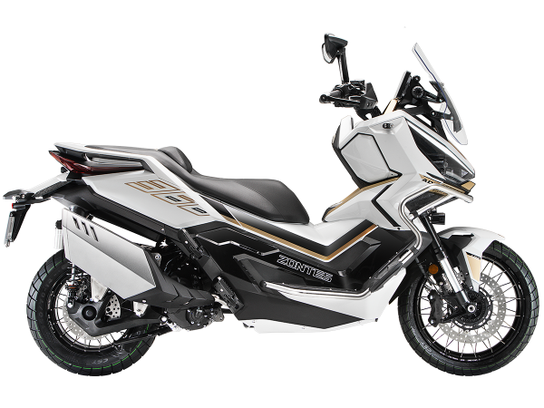 Скутер ZONTES (Зонтес) ZT368 - G (ZT1P79MP EFI) 17/14 (2025 г.) белый с ПТС | Мототека