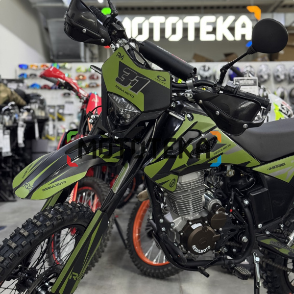 Мотоцикл кроссовый / эндуро Regulmoto (Регулмото) Sport - 003 Z хаки с ПТС | Мототека