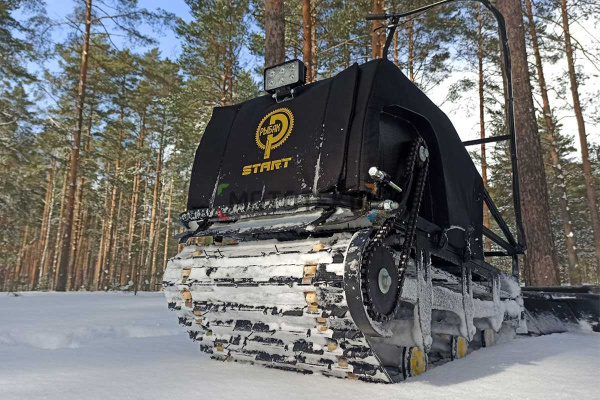 Мотобуксировщик Рыбак Старт 15 л.с.. Lifan. тканый капот (база 1430 мм) | Мототека