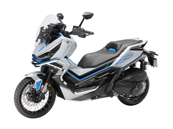 Скутер ZONTES (Зонтес) ZT368 - G (ZT1P79MP EFI) 17/14 (2025 г.) серый с ПТС | Мототека