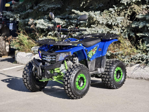 Квадроцикл детский R - MOTO (Р - Мото) Lion 125 A lite синий (машинокомплект) | Мототека