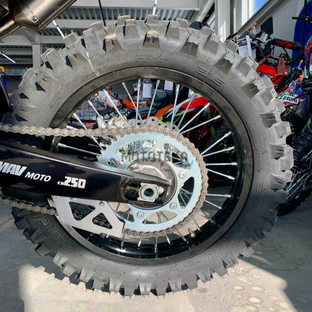 Мотоцикл кроссовый / эндуро Zuumav (Зуумав) K7 FX 250 (CR - 250 CB) чёрный/красный - купить с доставкой, по выгодной цене в интернет-магазине Мототека