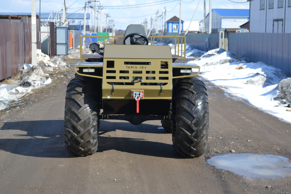 Вездеход Тайга 4x4 комплектация БЕЗ ЦЕПЕЙ (Вариатор, ОИ-25, 18 л.с.) | Мототека