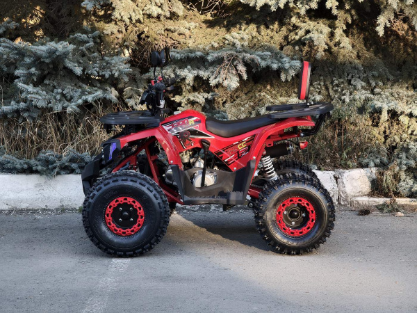 Квадроцикл детский R - MOTO (Р - Мото) Lion 110 A красный (машинокомплект) | Мототека