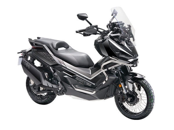 Скутер ZONTES (Зонтес) ZT368 - G (ZT1P79MP EFI) 17/14 (2025 г.) чёрный с ПТС | Мототека