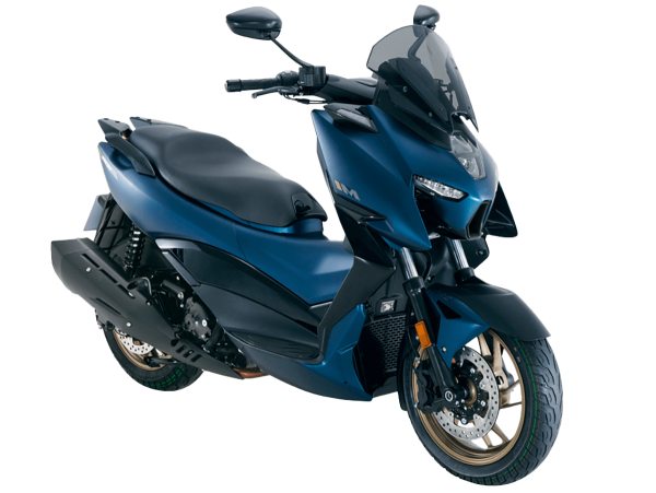 Скутер Zontes (Зонтес) ZT350 - M (ZT1P77MP EFI) 15/14 синий матовый с ПТС | Мототека