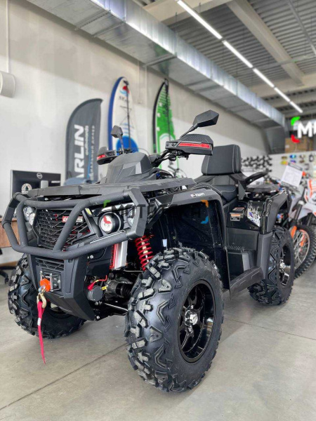 Квадроцикл AODES (Аодес) Pathcross ATV800L EPS LCD двухместный черный с ПСМ | Мототека